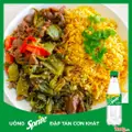 Hình ảnh cơm rag dưa bò xào lẫn - srite