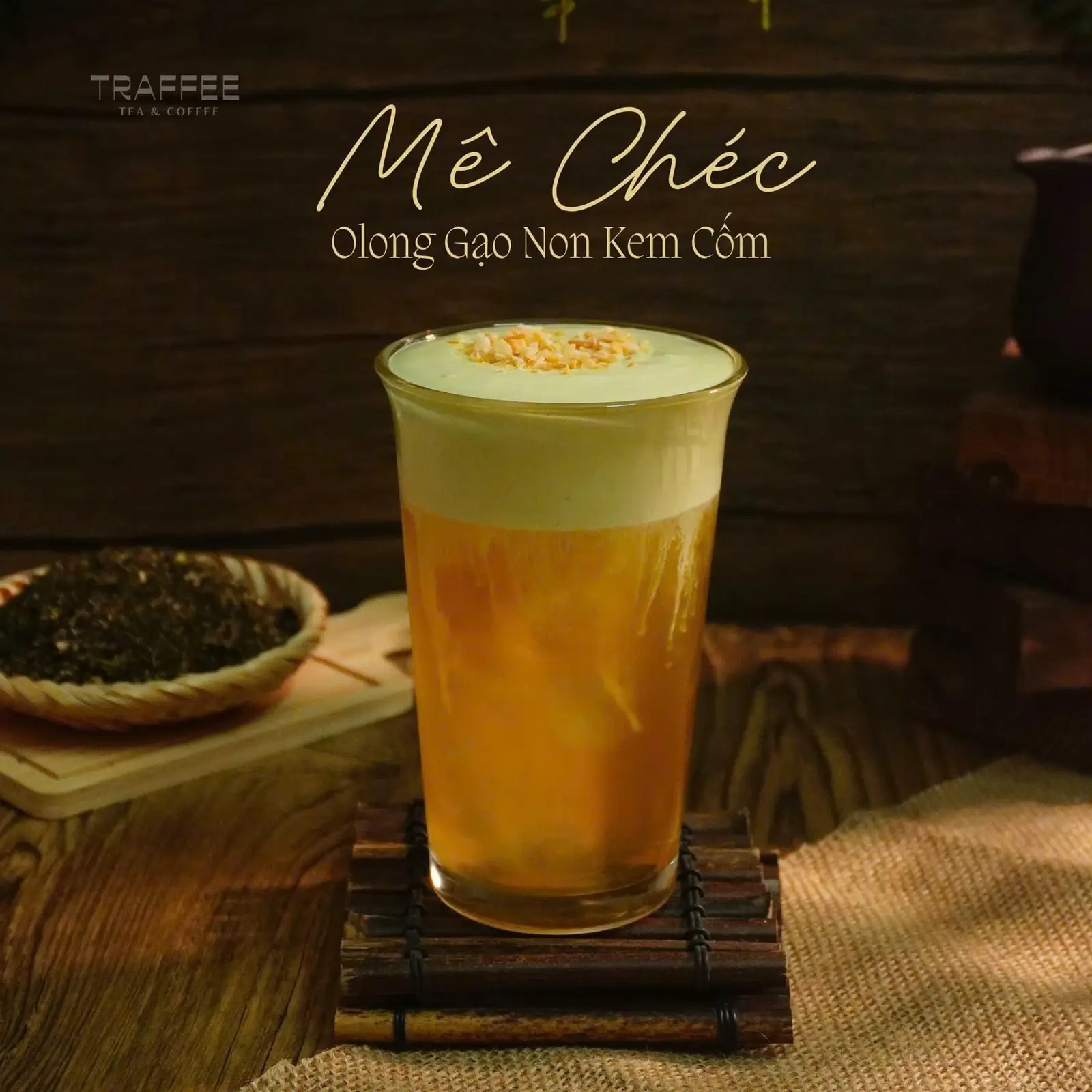 Hình ảnh Mê chéc - Trà sữa gạo kem cốm - chỉ phục vụ đá chung