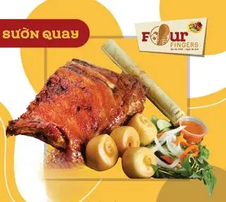Hình ảnh Combo Sườn (combo 2: 500gr sườn, Cơm lam, bánh bao)