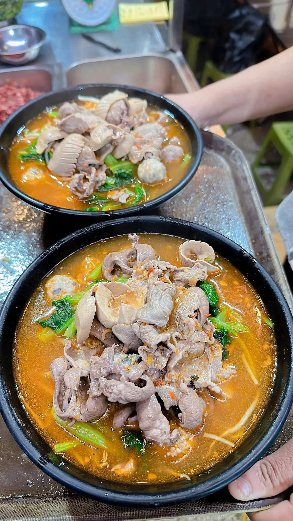 Hình ảnh Mì mọc cật chua cay