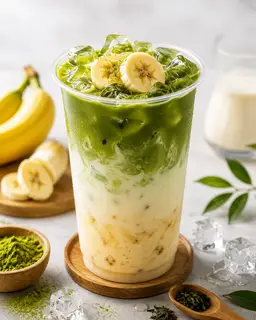 Hình ảnh Matcha -Latte Chuối