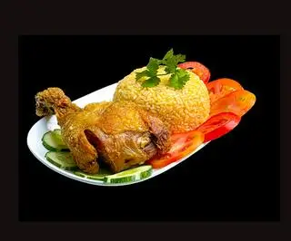 Hình ảnh cơm đùi gà