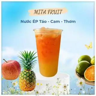 Hình ảnh Nước ép Táo + Thơm + Cam