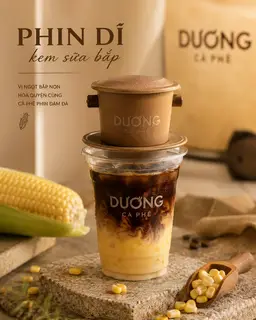Hình ảnh Phin di kem bắp size M (530ml) 