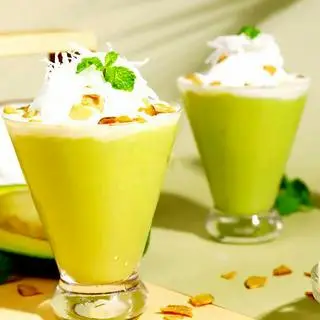Hình ảnh kem bơ dừa