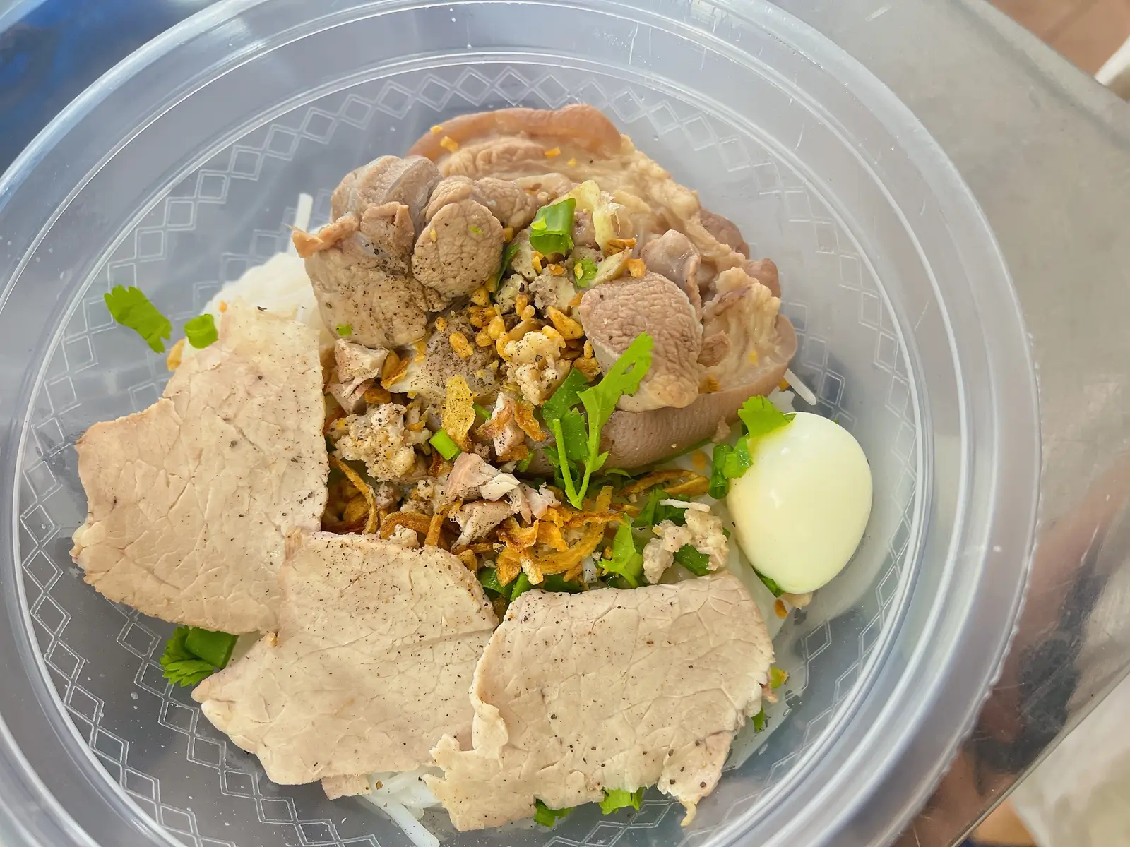 Hình ảnh Bánh canh xương/giò, thịt