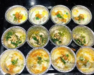 Hình ảnh Hàu nướng trứng cút