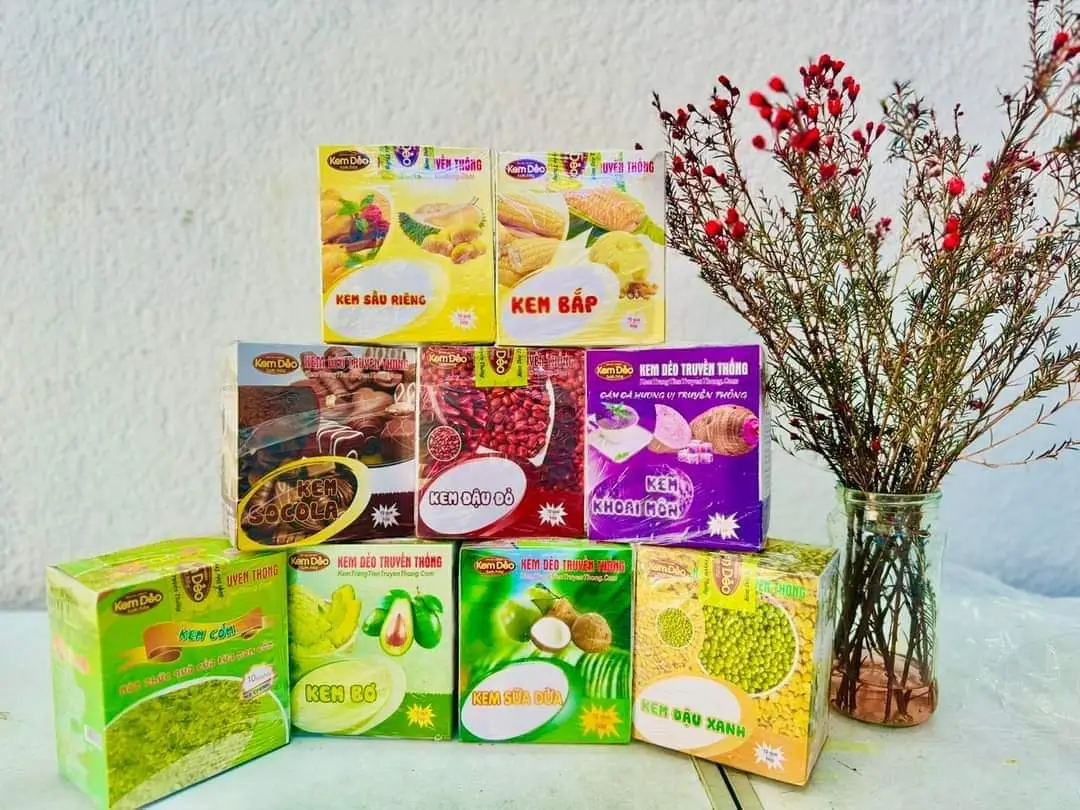 Hình ảnh kem Tràng Tiền mix 10 Vị  10 que 1 hộp 