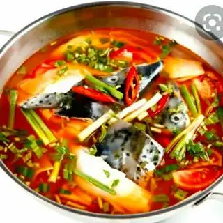 Hình ảnh Lẩu Đầu Cá Hồi