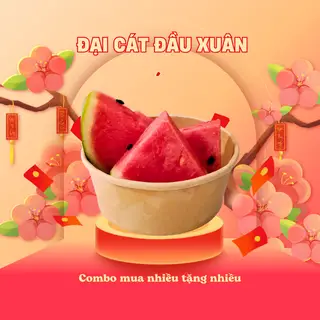 Hình ảnh Dưa hấu miền tây - 350g