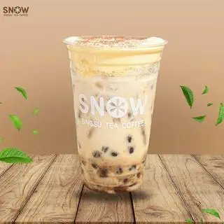 Hình ảnh Trà sữa gạo rang kem trứng