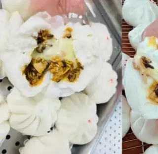 Hình ảnh Gà nấm phô mai 