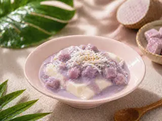 Hình ảnh TÀU HŨ SỐT KHOAI MÔN TƯƠI 