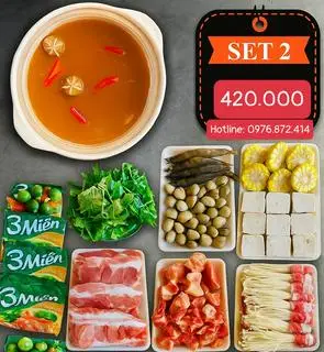 Hình ảnh Set Lẩu Thái 4-5 người ăn