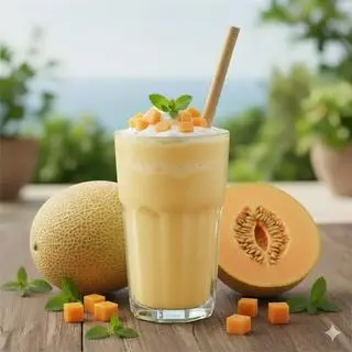 Hình ảnh SINH TỐ DƯA LƯỚI