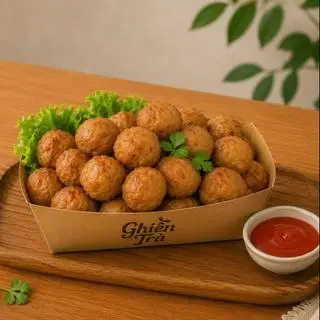 Hình ảnh bò viên chiên 