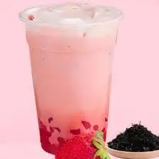 Hình ảnh Latte dâu