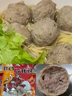Hình ảnh bò viên 500g