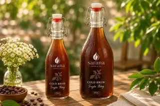 Hình ảnh ColdBrew truyền thống từ 100% Arabica PNG chai 250ml