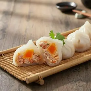 Hình ảnh Há Cảo Thịt Trứng Muối ( phần 2v)