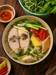 Hình ảnh Combo bún cá ngừ đặc biệt - Coca