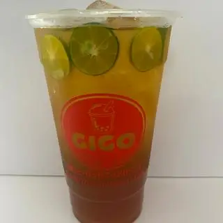 Hình ảnh hồng trà tắc 