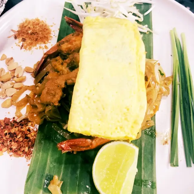 Hình ảnh Pad Thái tôm thịt