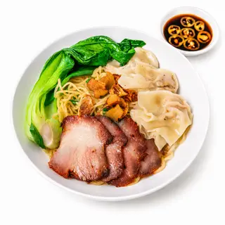 Hình ảnh Mì hoành thánh - xá xíu