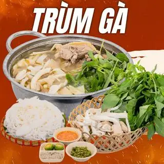 Hình ảnh Lẩu gà lá é vừa - phần 2-4 người ăn