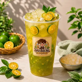 Hình ảnh Trà tắc thái xanh