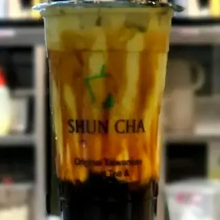 Hình ảnh Matcha sữa tươi trân châu đường đen