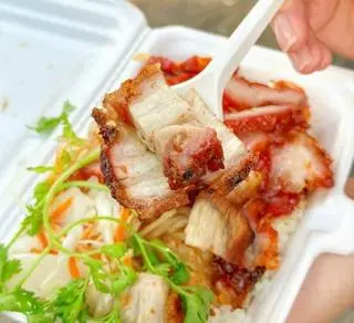 Hình ảnh Xôi heo quay