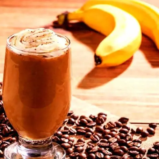 Hình ảnh Sinh tố chuối - cafe