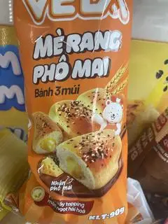Hình ảnh bánh mè rang phô mai