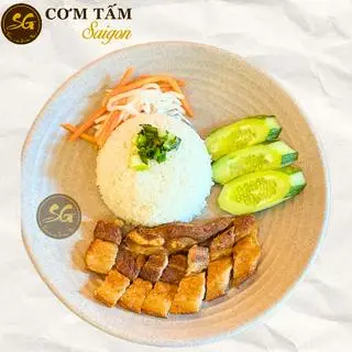 Hình ảnh Cơm Tấm Ba Rọi Muối Chiên