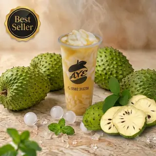 Hình ảnh Trà mãng cầu size L (best seller) / Custard tea