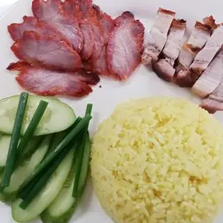 Hình ảnh Cơm xá xíu+ heo quay