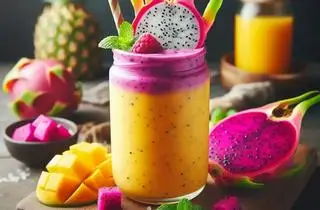 Hình ảnh Ép Mix 2 loại hoa quả