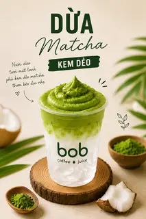 Hình ảnh Dừa Matcha