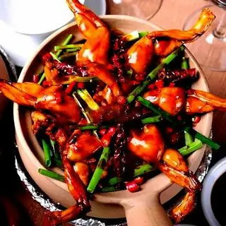 Hình ảnh Cháo hương hành + ếch kho sả - 1 con 