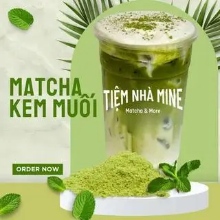 Hình ảnh Matcha Latte Kem Muối