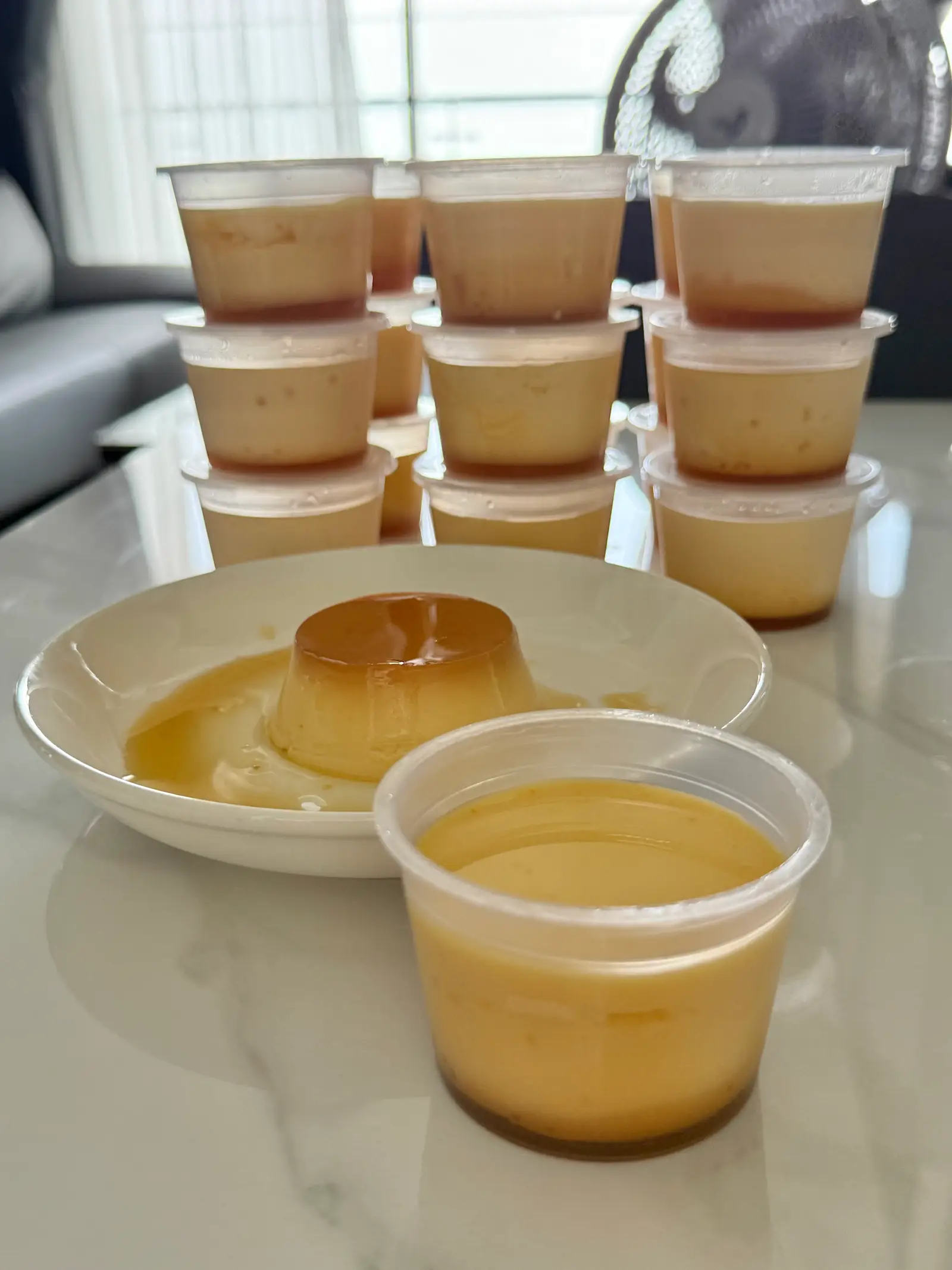 Hình ảnh Bánh Flan Sữa Tươi Caramel (6 cái)