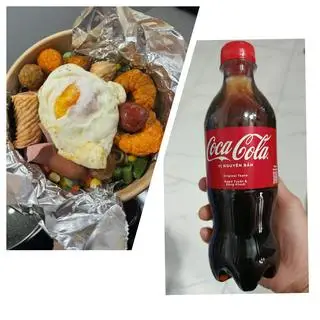 Hình ảnh Mỳ trộn đặc biệt + coca