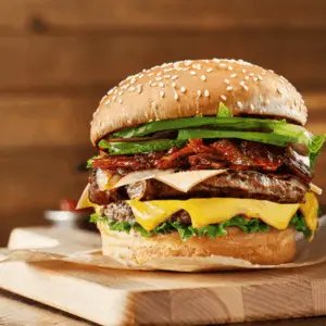 Hình ảnh Bacon cheese burger 