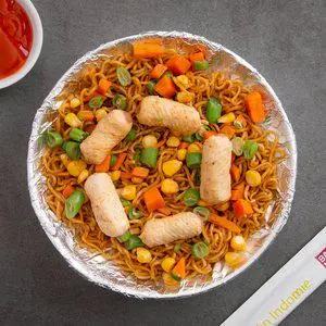 Hình ảnh Mì trộn mực xoắn