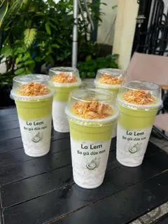 Hình ảnh bơ già dừa non 