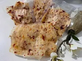 Hình ảnh Combo 2 bánh tráng tỏi bò chua cay