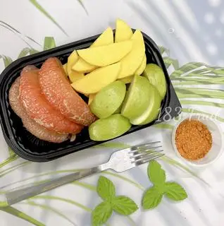 Hình ảnh Bưởi - Xoài cắt sẵn