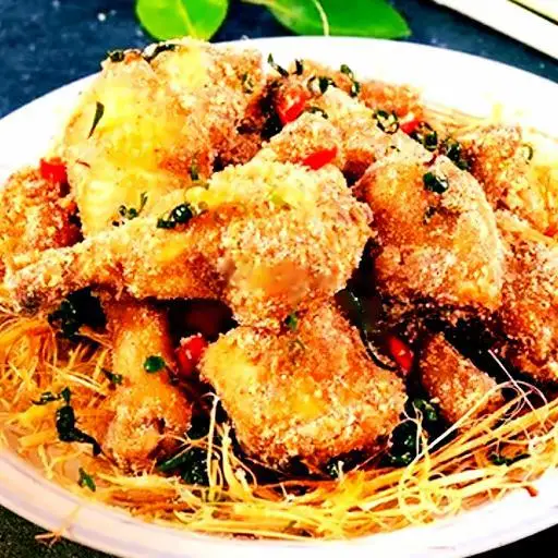 Hình ảnh Gà rang muối