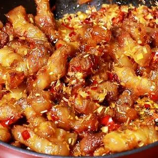 Hình ảnh ba rọi chiên mắm xã 